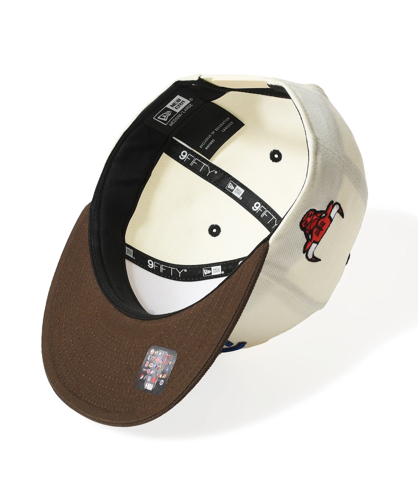 NEW ERA - CHICAGO BULLS CO 9FIFTY CHROME/WALNUT【71059673】