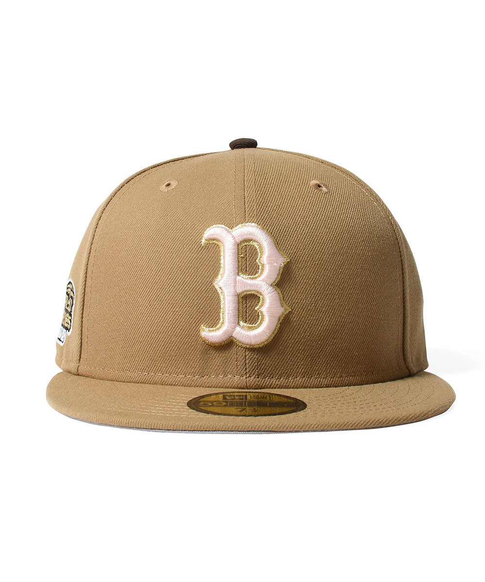 【6/27(土)発売】NEW ERA - BOSTON RED SOX CO 2004 WS 59FIFTY KHAKI【71059678】