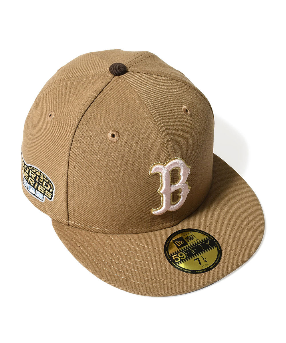 【6/27(土)発売】NEW ERA - BOSTON RED SOX CO 2004 WS 59FIFTY KHAKI【71059678】