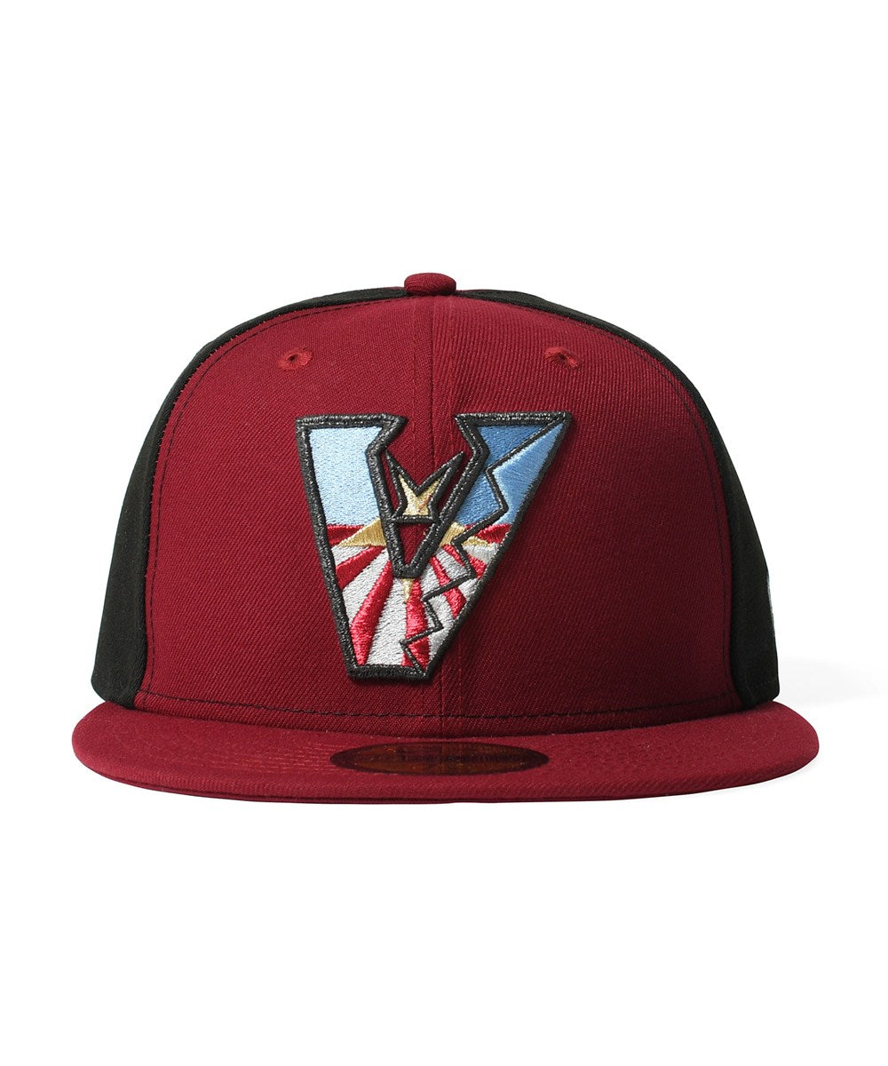 NEW ERA - ARIZONA DIAMONDBACKS CO UPSIDEDOWN 59FIFTY CARDINAL/BLACK【71059674】