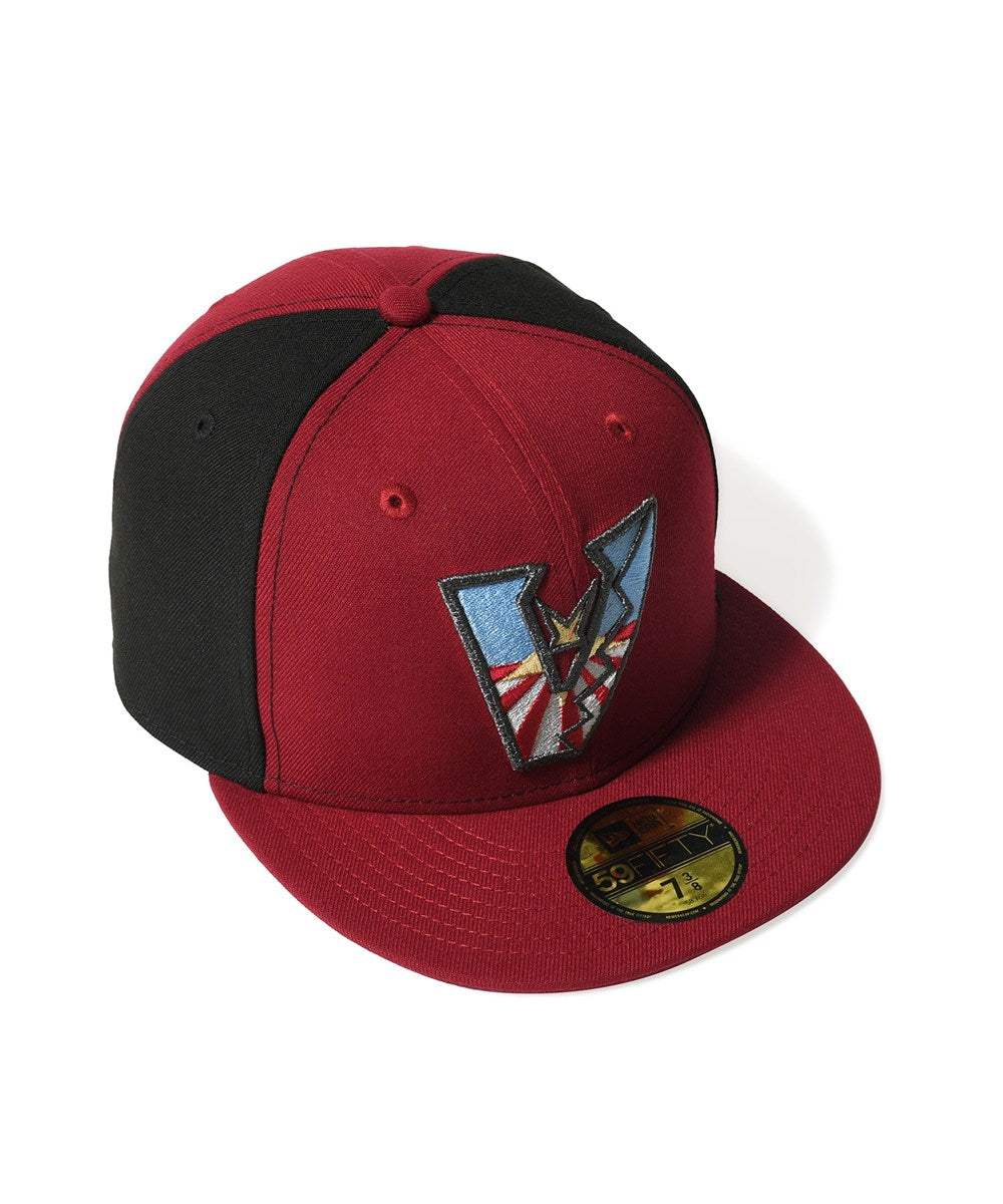 NEW ERA - ARIZONA DIAMONDBACKS CO UPSIDEDOWN 59FIFTY CARDINAL/BLACK【71059674】