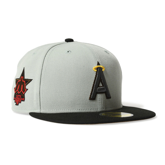 NEW ERA - CALIFORNIA ANGELS CO 1979 ASG 59FIFTY EVEREST GREEN/BLK【71059679】