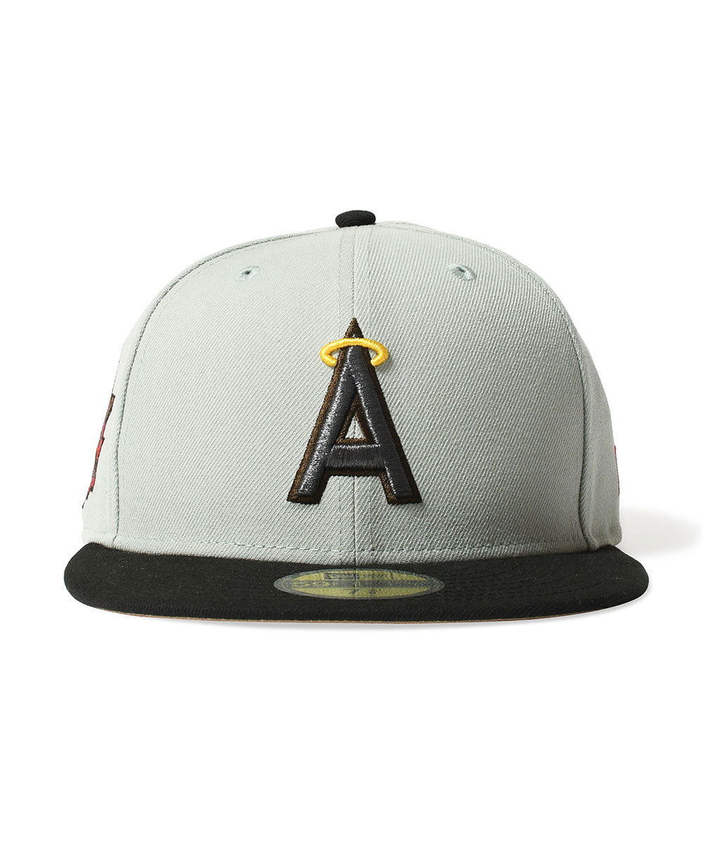NEW ERA - CALIFORNIA ANGELS CO 1979 ASG 59FIFTY EVEREST GREEN/BLK【71059679】