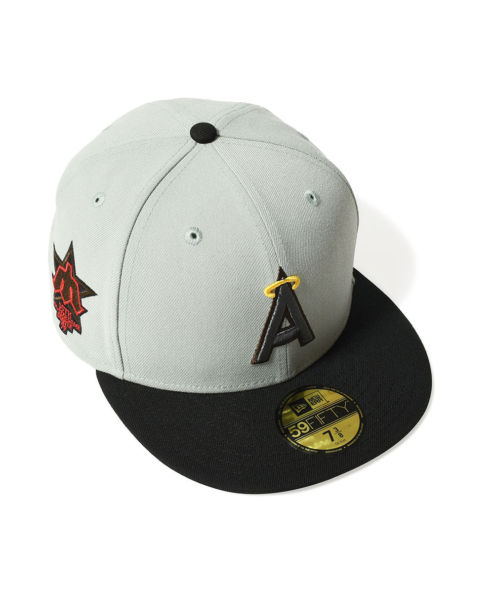 NEW ERA - CALIFORNIA ANGELS CO 1979 ASG 59FIFTY EVEREST GREEN/BLK【71059679】