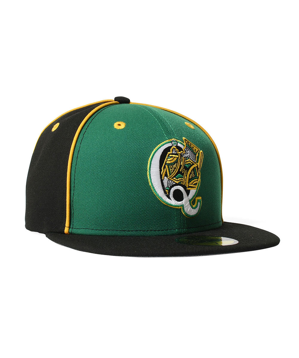 【6/27(土)発売】NEW ERA - QUEENS KINGS CO 59FIFTY KELLY GREEN/BLACK PIPING GOLD【71065378】