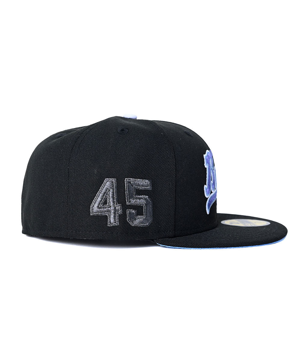 NEW ERA - BIRMINGHAM BARONS CO 59FIFTY BLACK/STEEL BLUE【71083724】
