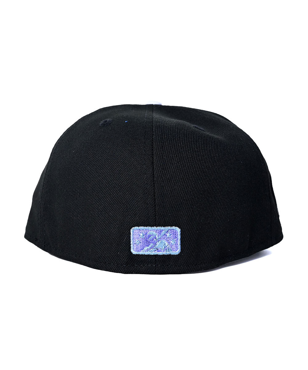 NEW ERA - BIRMINGHAM BARONS CO 59FIFTY BLACK/STEEL BLUE【71083724】