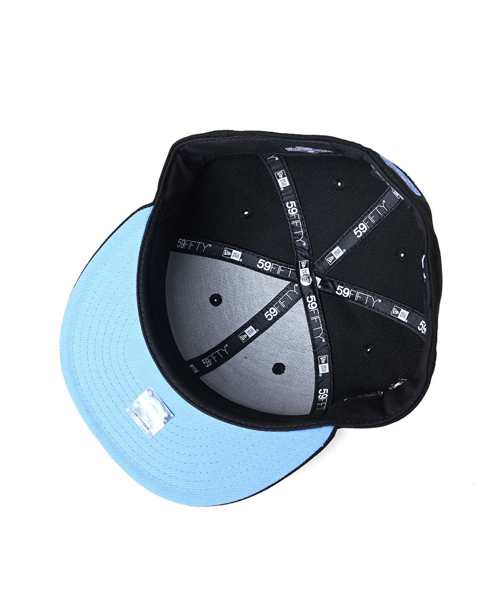 NEW ERA - BIRMINGHAM BARONS CO 59FIFTY BLACK/STEEL BLUE【71083724】