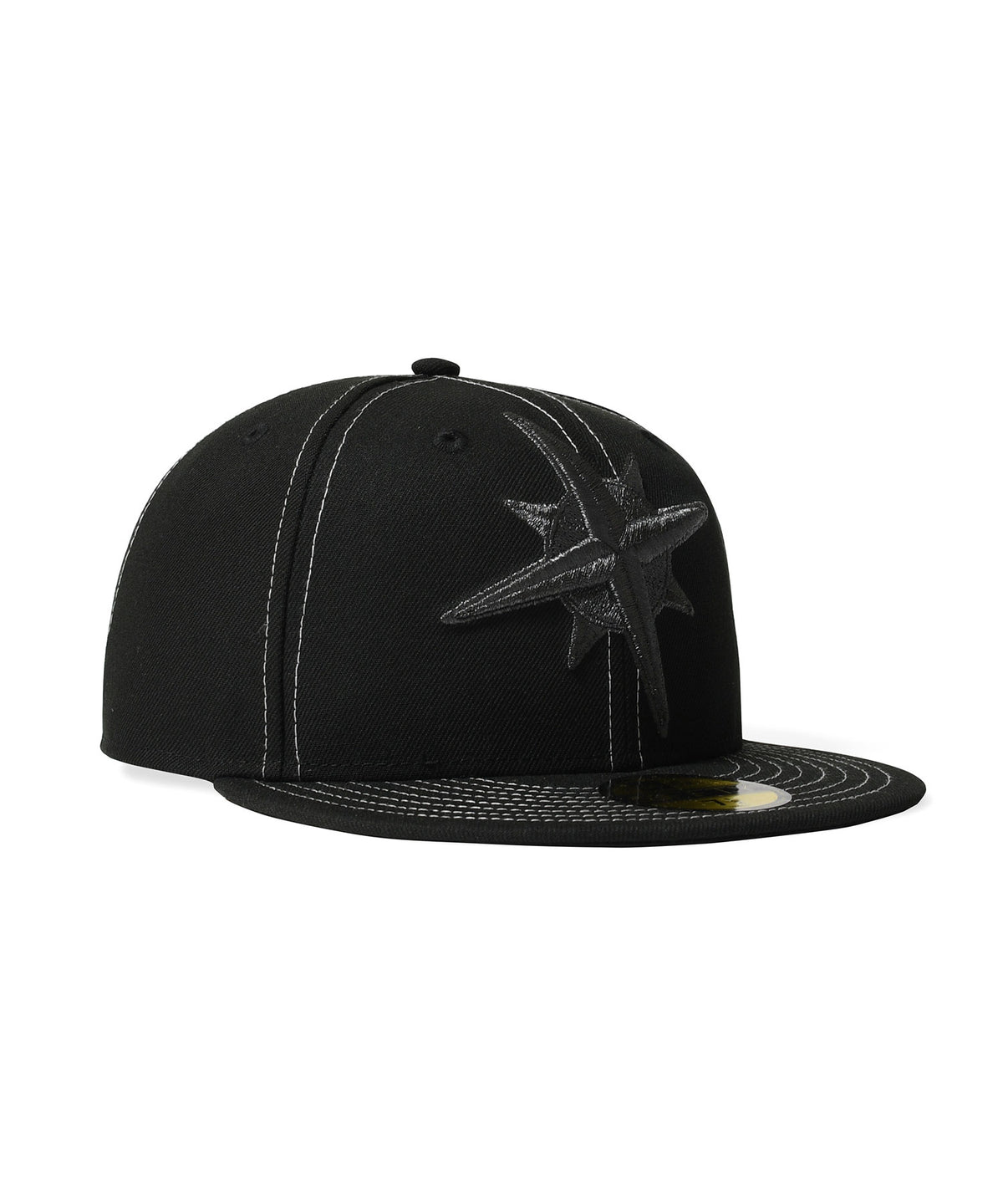 NEW ERA - SEATTLE MARINERS CO COMPASS 59FIFTY BLACK/BLACK【71083728】