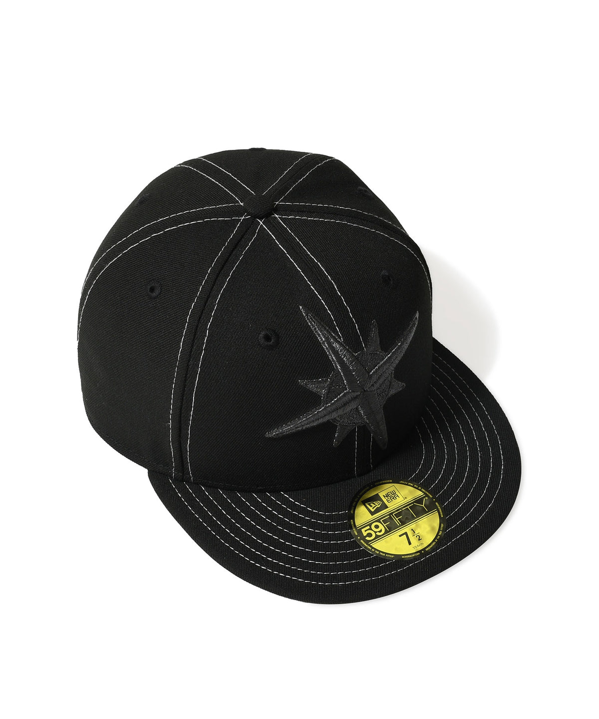 NEW ERA - SEATTLE MARINERS CO COMPASS 59FIFTY BLACK/BLACK【71083728】