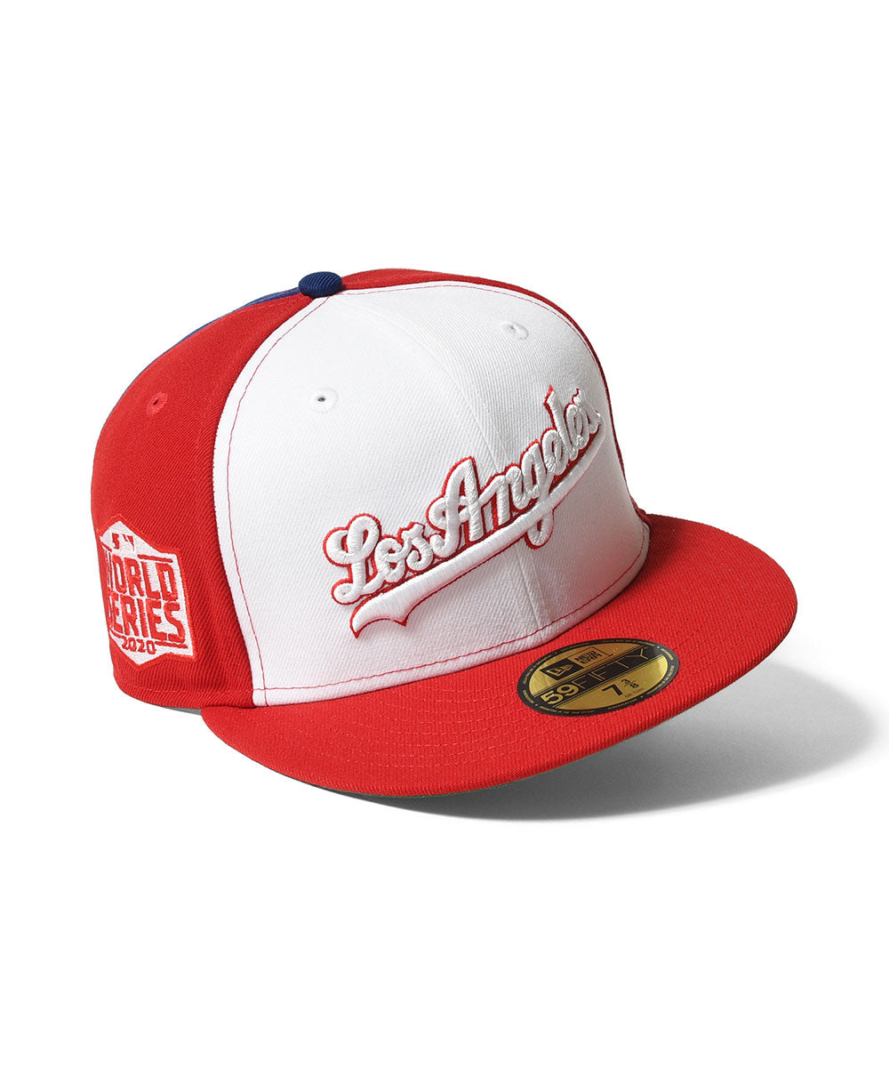 NEW ERA - Los Angeles Dodgers 59FIFTY 2020WS RED/WHITE/BLUE 【71089911】