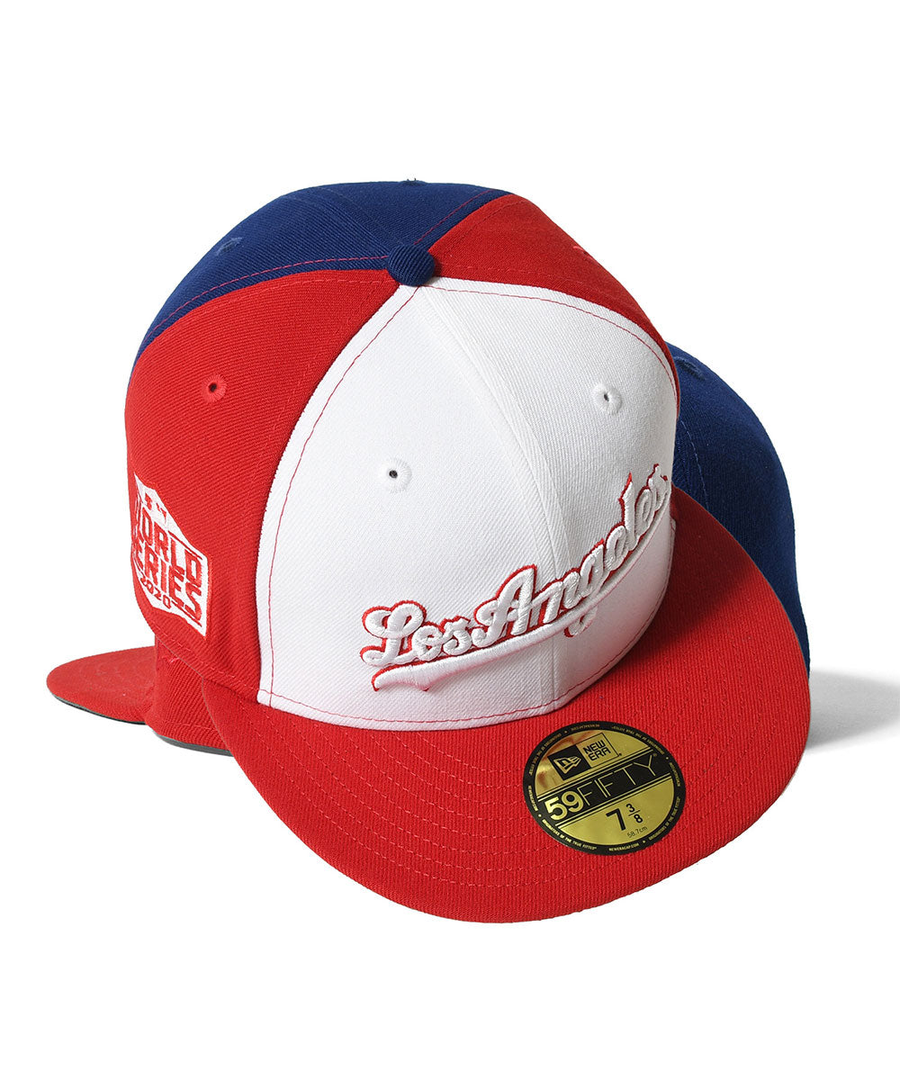 NEW ERA - Los Angeles Dodgers 59FIFTY 2020WS RED/WHITE/BLUE 【71089911】