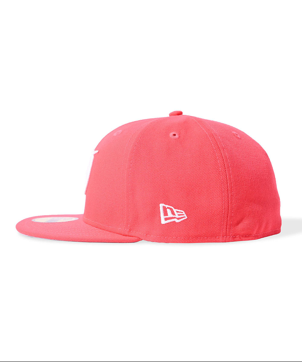 NEW ERA - Los Angeles Dodgers CO 59FIFTY 24-25 BACK TO BACK WSC LAVA RED【71096762】