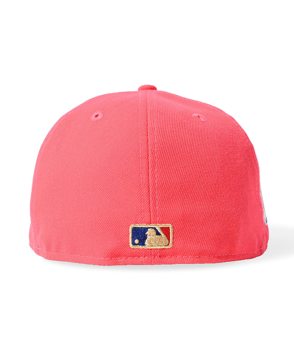 NEW ERA - Los Angeles Dodgers CO 59FIFTY 24-25 BACK TO BACK WSC LAVA RED【71096762】