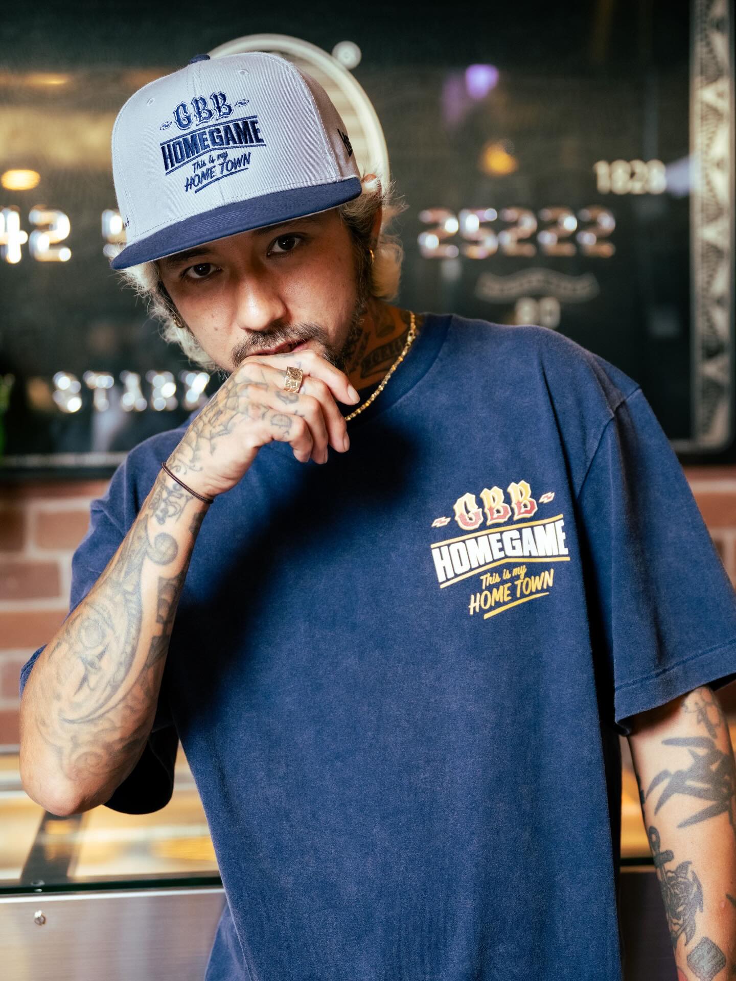 HOMEGAME x GOLDEN BROWN BROTHERS - TEE HG260157