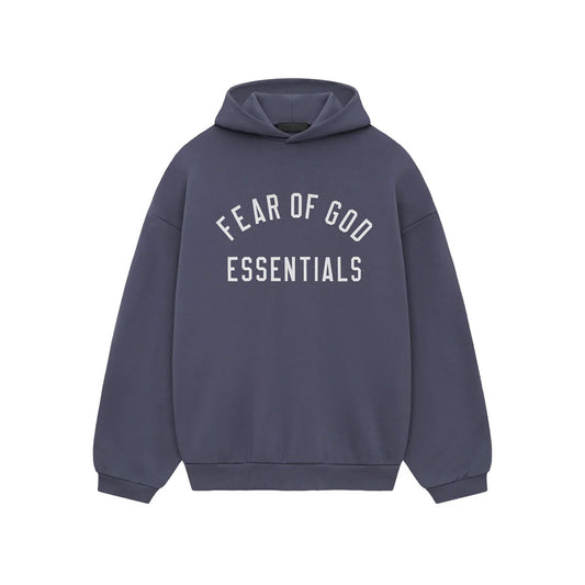 Fear of God ESSENTIALS - FLEECE HOODIE MARINE 【192HO246254F】