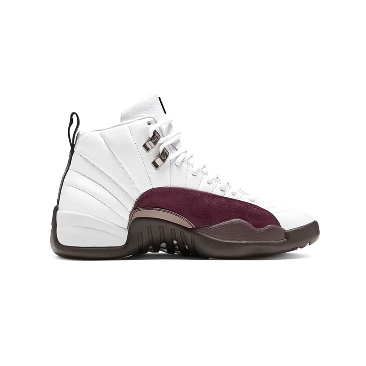 A Ma Maniere×Nike WMNS AJ12 "WHITE/BLACK-BURGANDY CRUSH" ア・マ・マニエール×ナイキ ウィメンズ エア ジョーダン 12 "ホワイト/ブラック バーガンディクラッシュ"【DV6989-100】