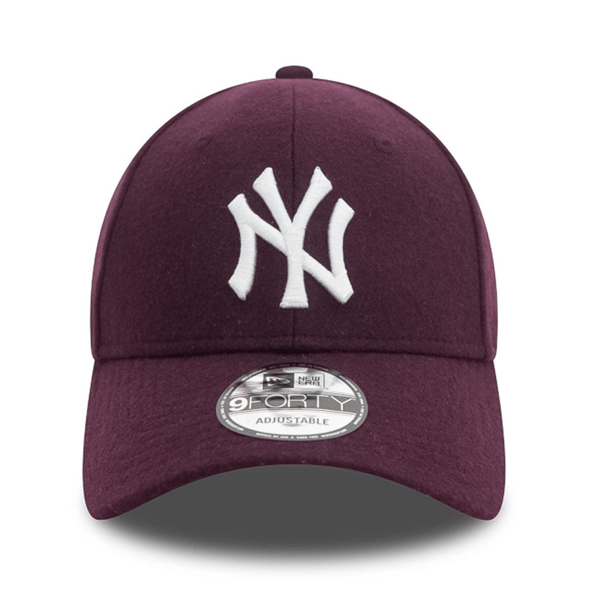 NEW ERA - 9FORTY MELTON WOOL NEW YORK YANKEES PURPLE/WHITE 【60580687】