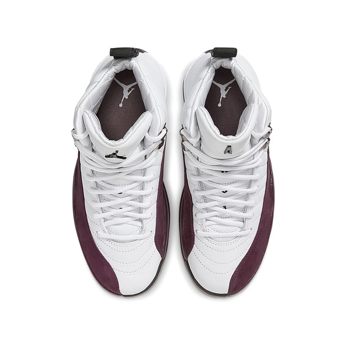 A Ma Maniere×Nike WMNS AJ12 "WHITE/BLACK-BURGANDY CRUSH" ア・マ・マニエール×ナイキ ウィメンズ エア ジョーダン 12 "ホワイト/ブラック バーガンディクラッシュ"【DV6989-100】