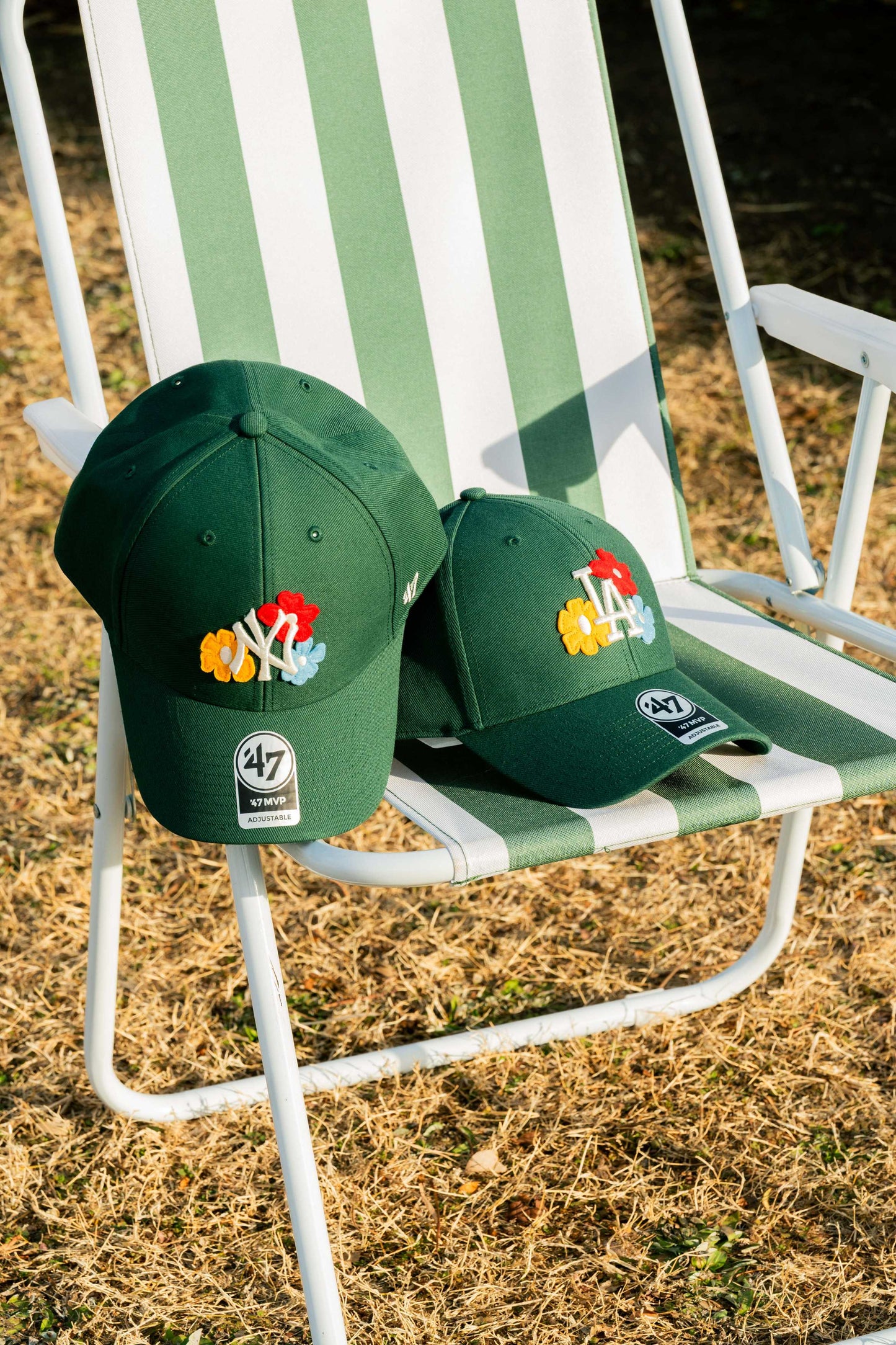 ’47 BRAND New York Yankees - MVP FLORA DARK GREEN【14920535 47A-MVP-B-GLRYM17HTS-DG】