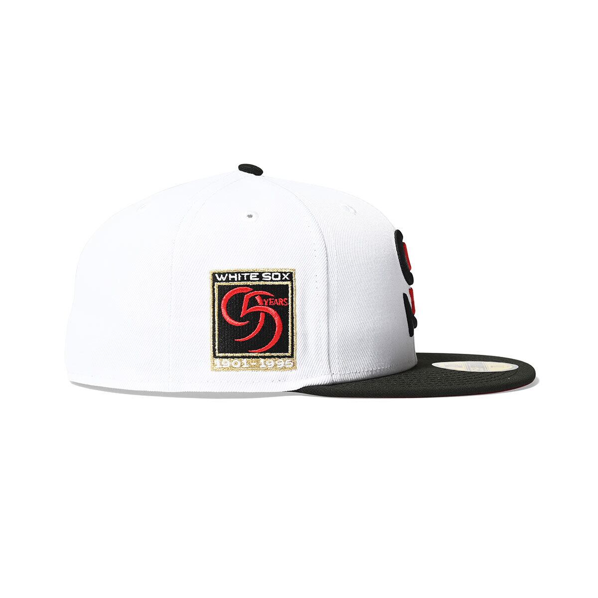 NEW ERA Chicago White Sox - CO 95 YEARS 59FIFTY WHTE/BLACK【70856699】