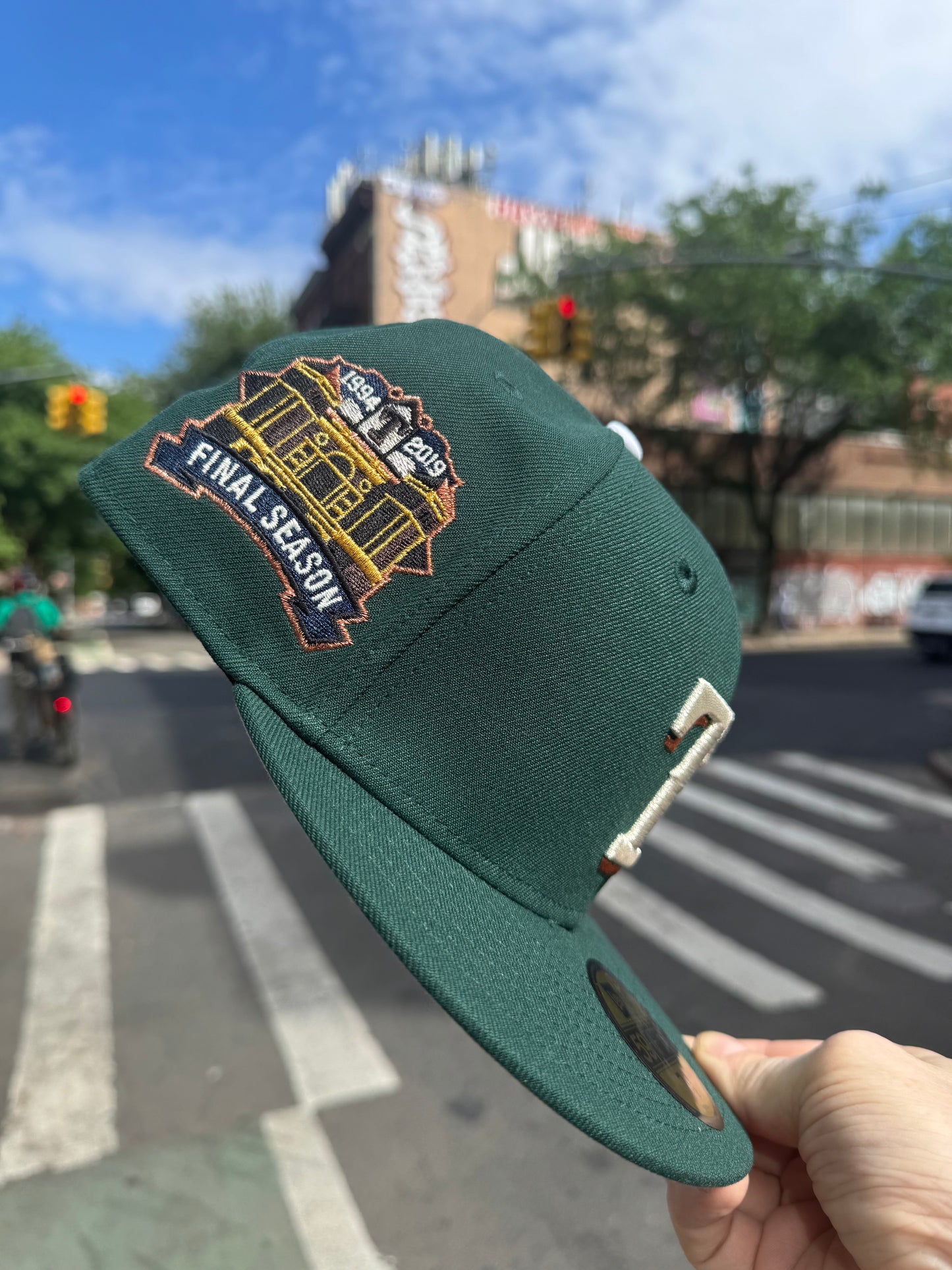 NEW ERA - Texas Rangers Final Season 59fifty Forest Green