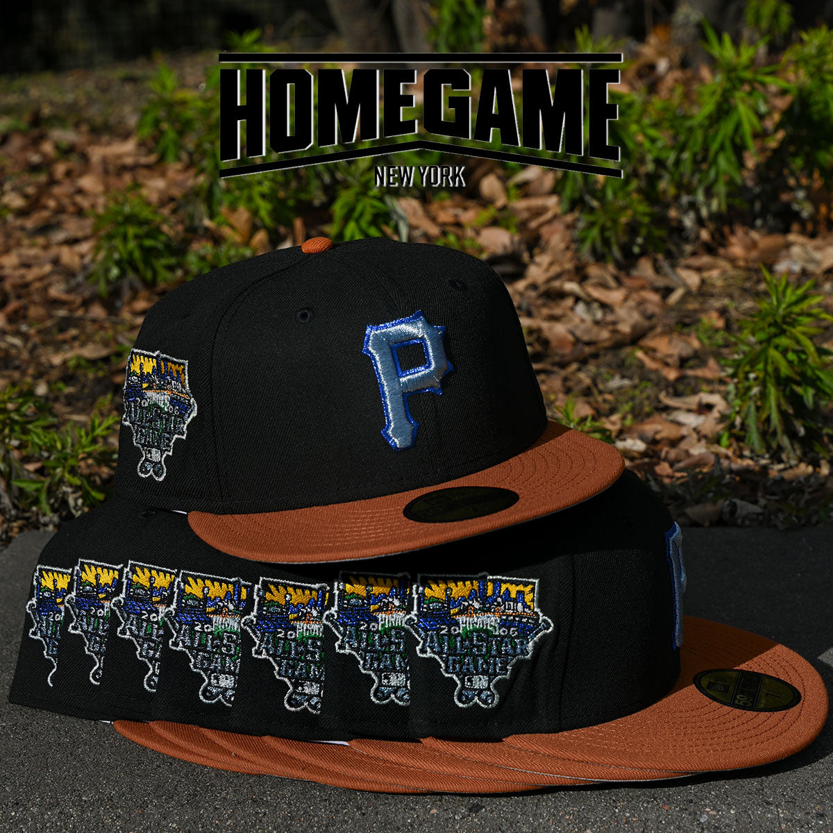 NEW ERA Pittsburgh Pirates - 59Fifty 2006 All Star Game Black/Rust Orange