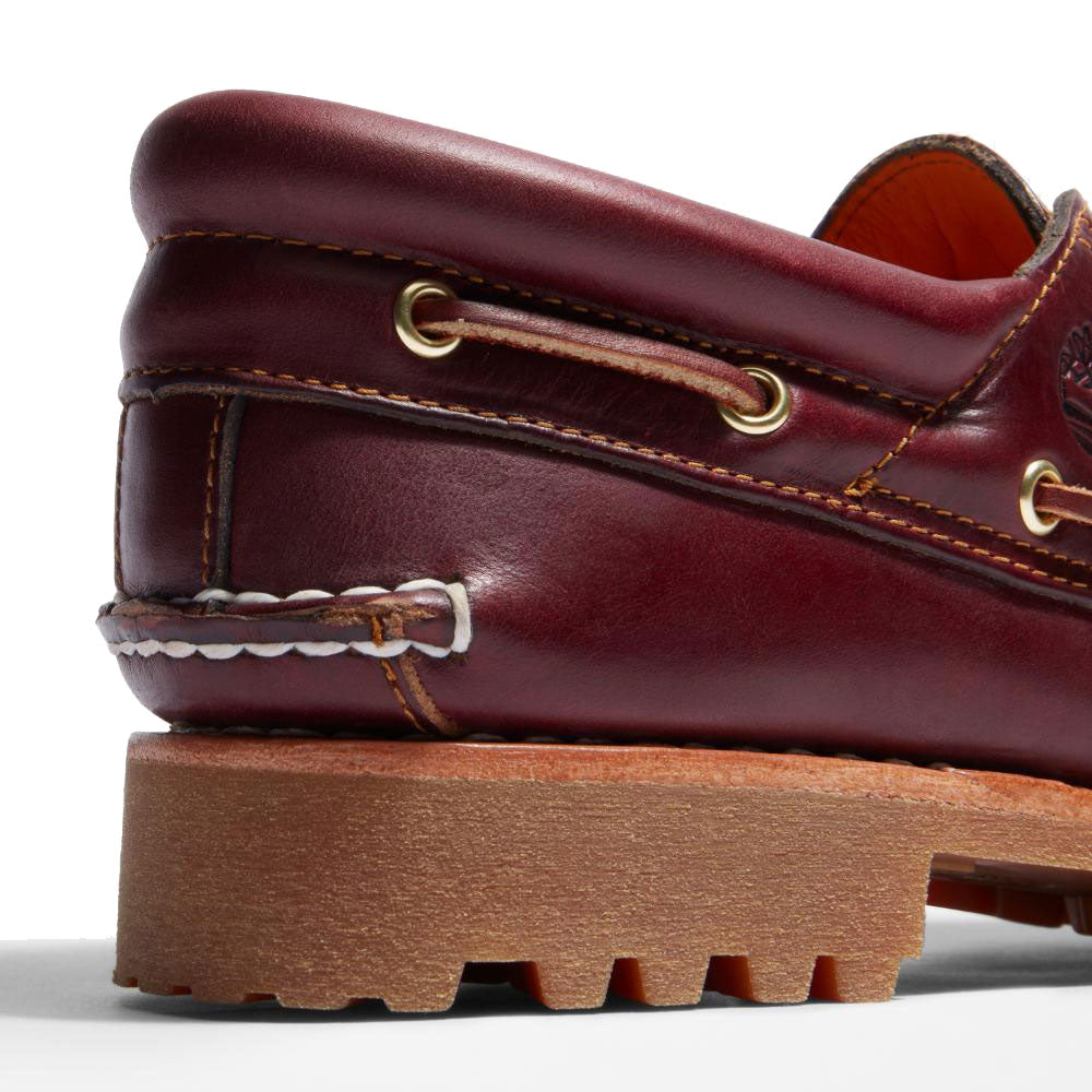 TIMBERLAND TRAD HS 3 EYE LUG BURGUNDY FG Shoes [TB050009-648]