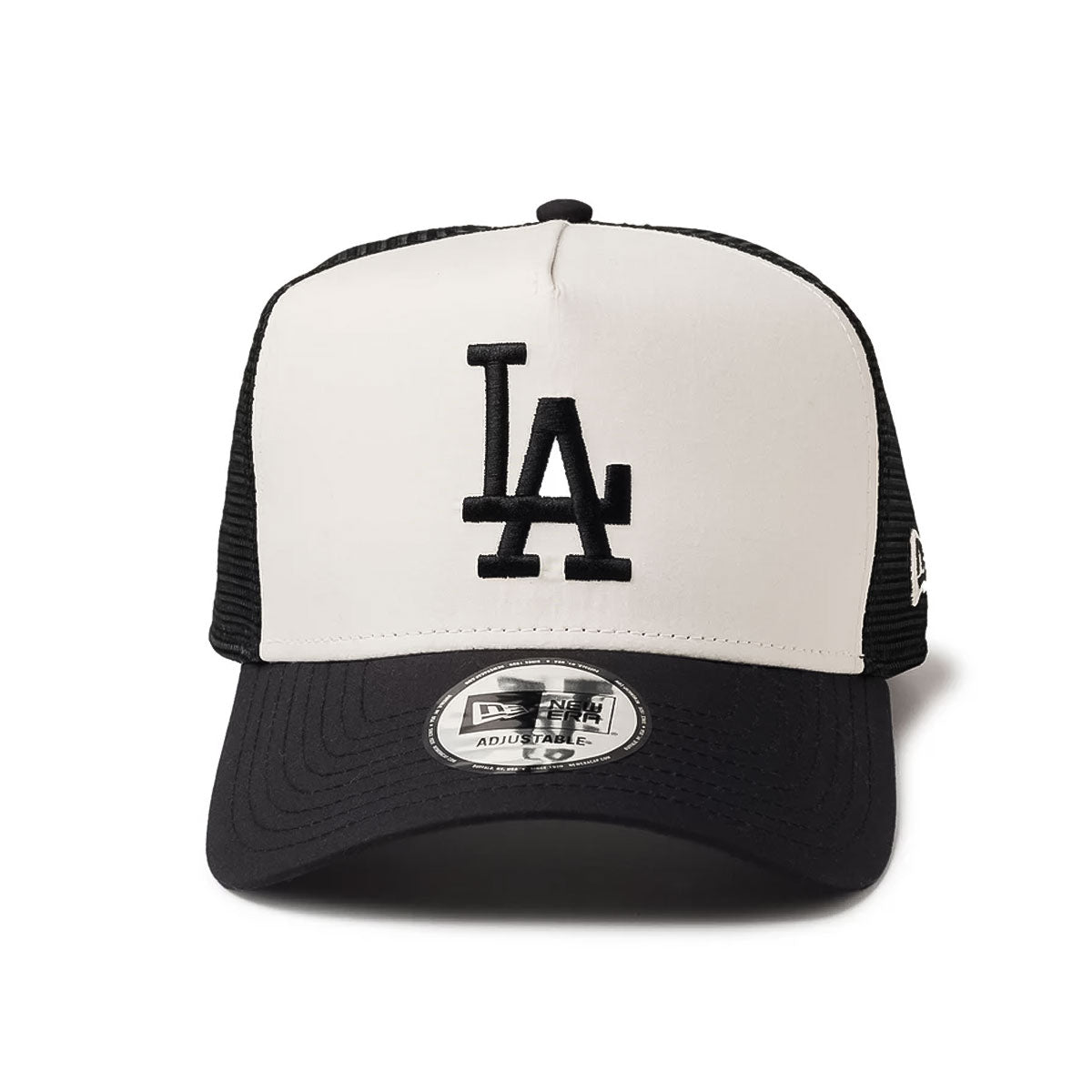 NEW ERA Los Angeles Dodgers - 9Forty A-Frame MLB Typewriter CHROME/BLACK【14388615】