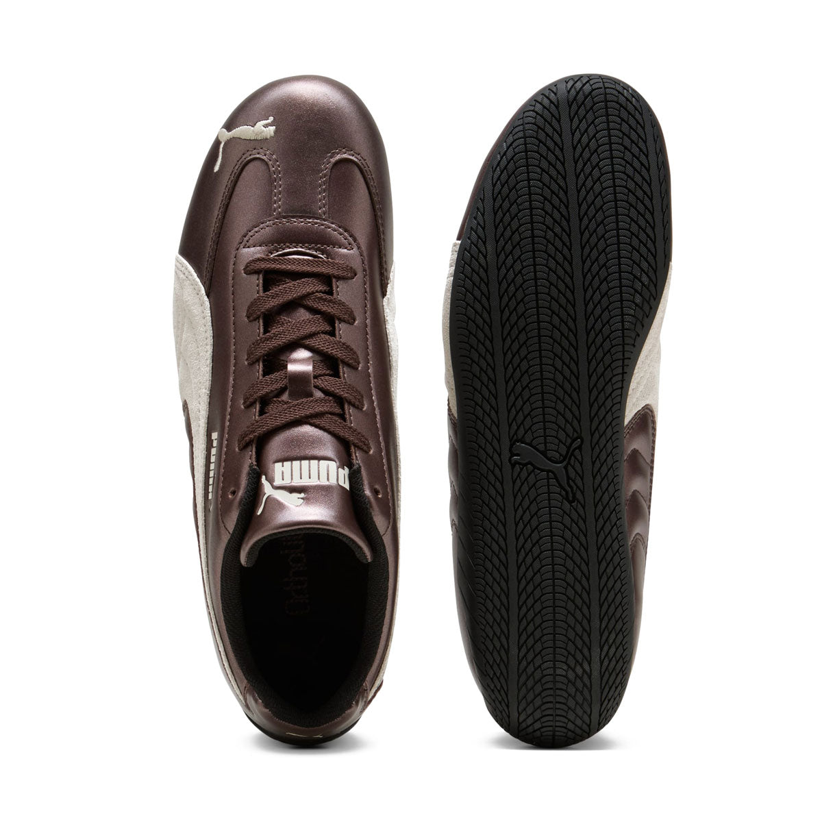 PUMA - SPEEDCAT METALLIC WARM BROWN/WARM WHITE 【403689-04】
