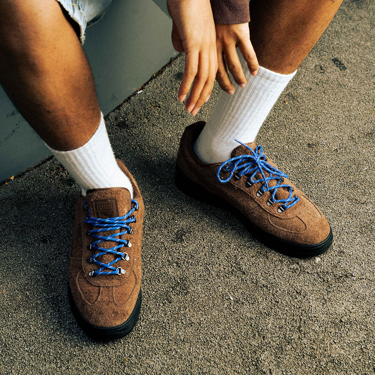 PUMA - PALERMO ALPINO FUZZY CHESTNUT BROWN/MOUNTAIN BLUE 【403699