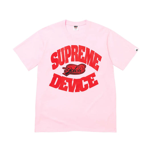 Supreme - GOODENOUGH Device Tee Pink