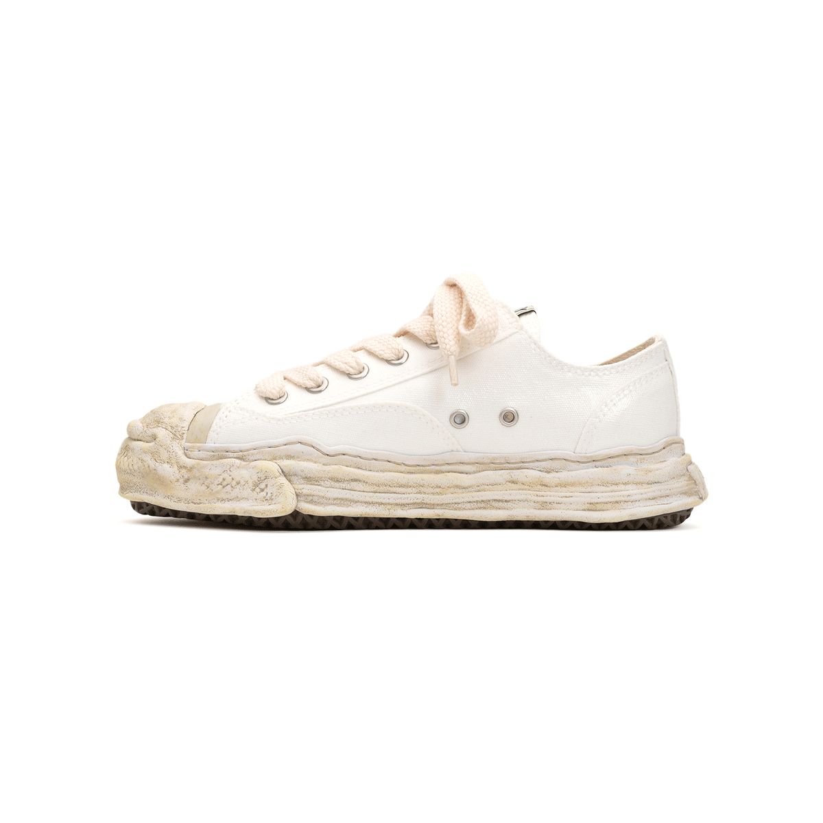 Maison MIHARAYASUHIRO HANK SL COATING LOW "WHITE" Maison MIHARAYASUHIRO HANK SL COATING LOW "WHITE" [A13FW731]