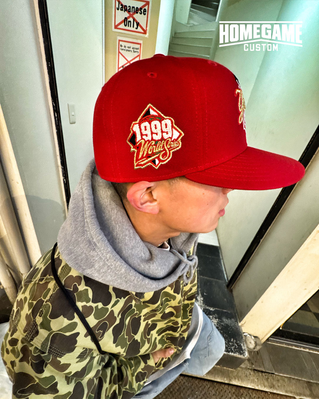 NEW ERA - NEW YORK YANKEES CO 1999 WS HALLOWEEN LOGO 59FIFTY SCRLET 【71023884】