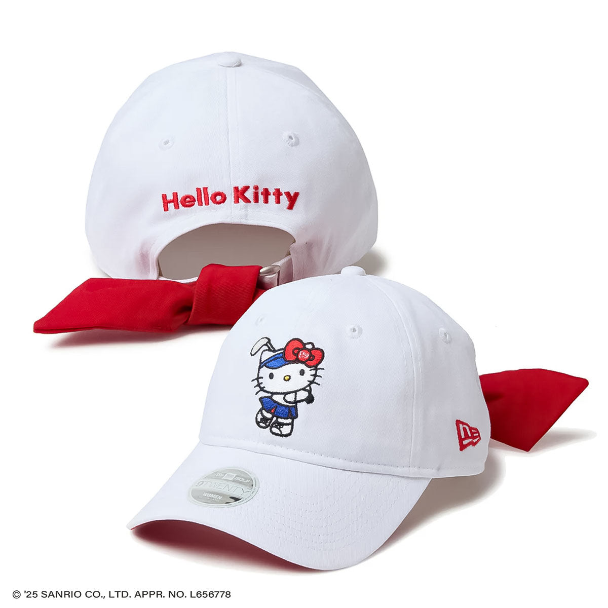 NEW ERA ‐ 9Twenty KITTY RIBBON WHITE 【14432180】