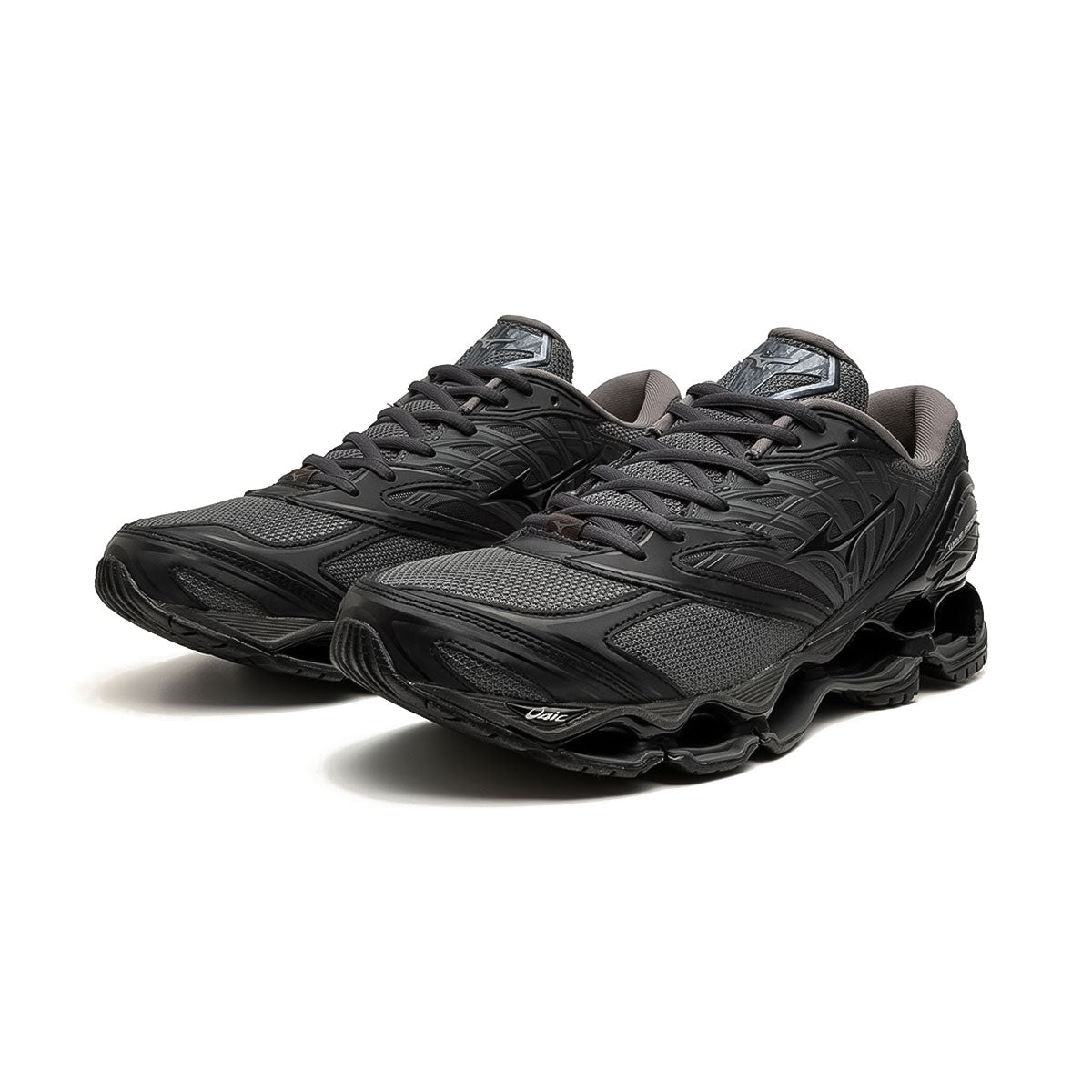 MIZUNO - MENS WAVE PROPHECY LS GRAY/BLACK/DARK GRAY【D1GA333705】