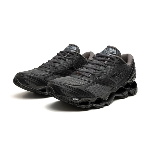 MIZUNO - MENS WAVE PROPHECY LS GRAY/BLACK/DARK GRAY【D1GA333705】