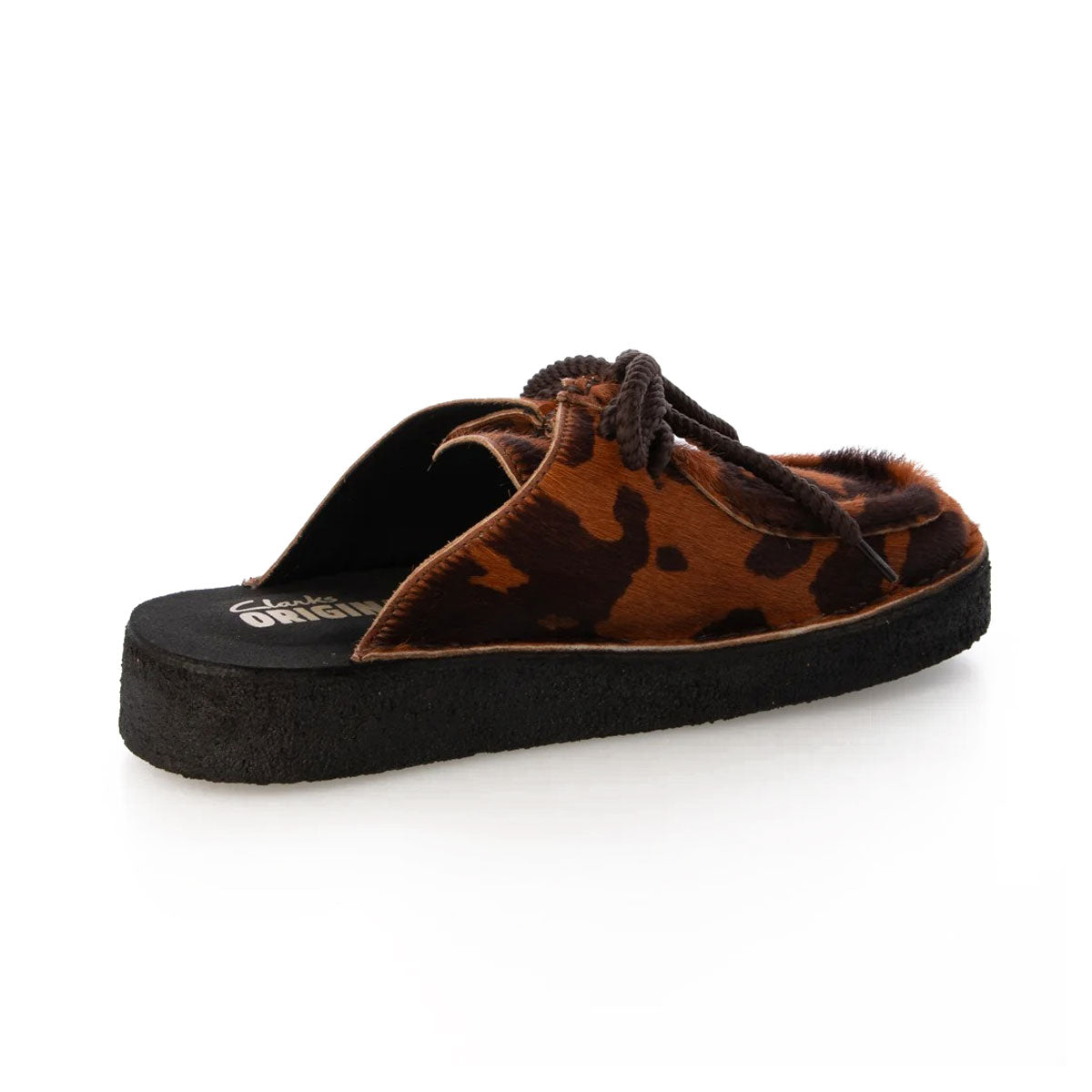 Clarks - DSRTNomad Mule Brown Cow Print 【26183080】
