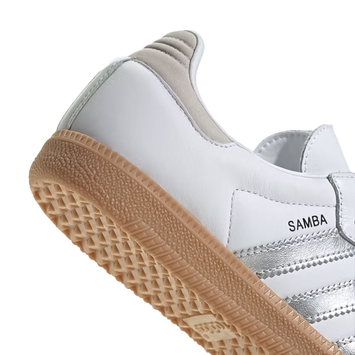 adidas - SAMBA OG W Cloud White/Silver Metallic/Grey One【JI2725】