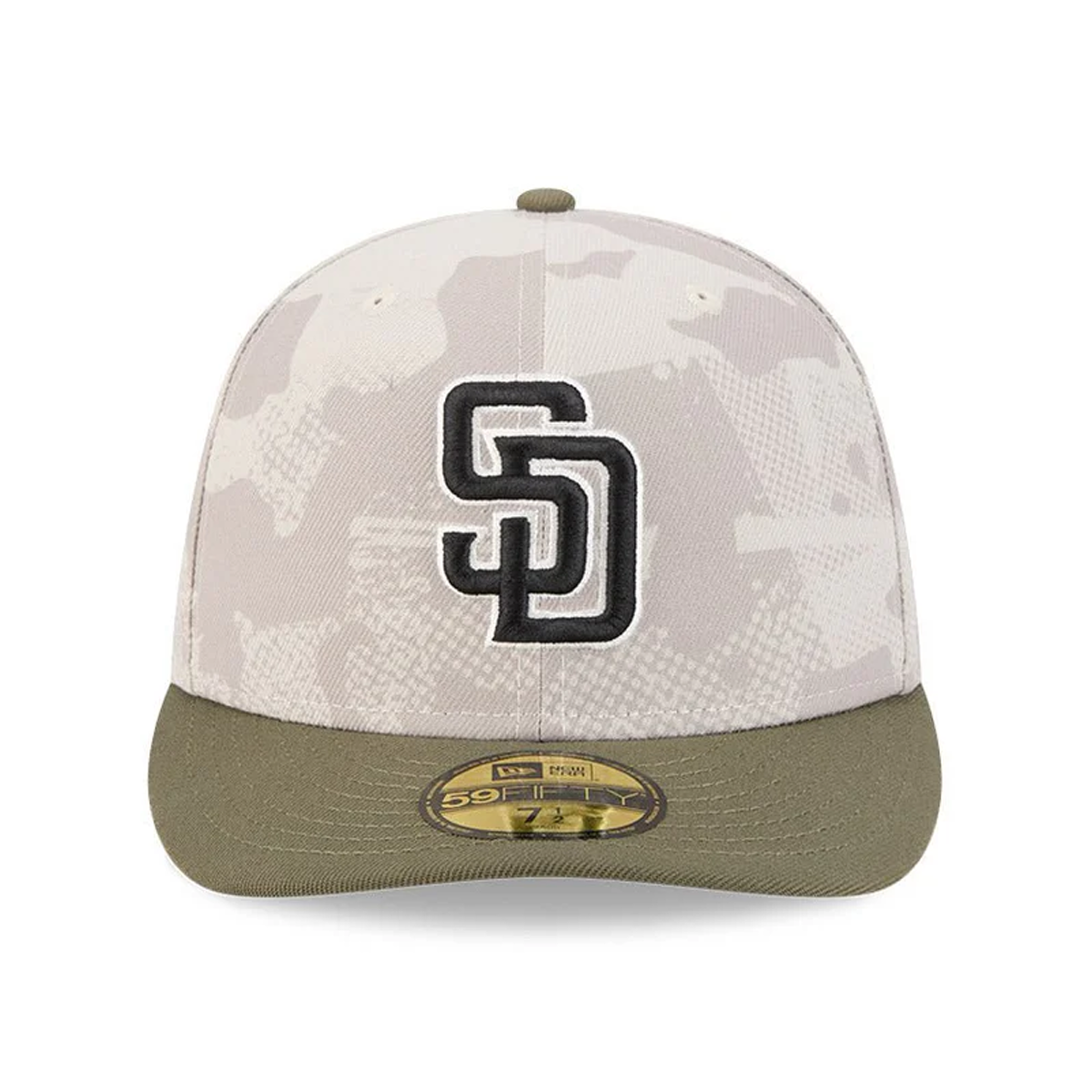 NEW ERA - San Diego Padres 59FIFTY MLB2025  Armed Forces Day STONE【14517061】