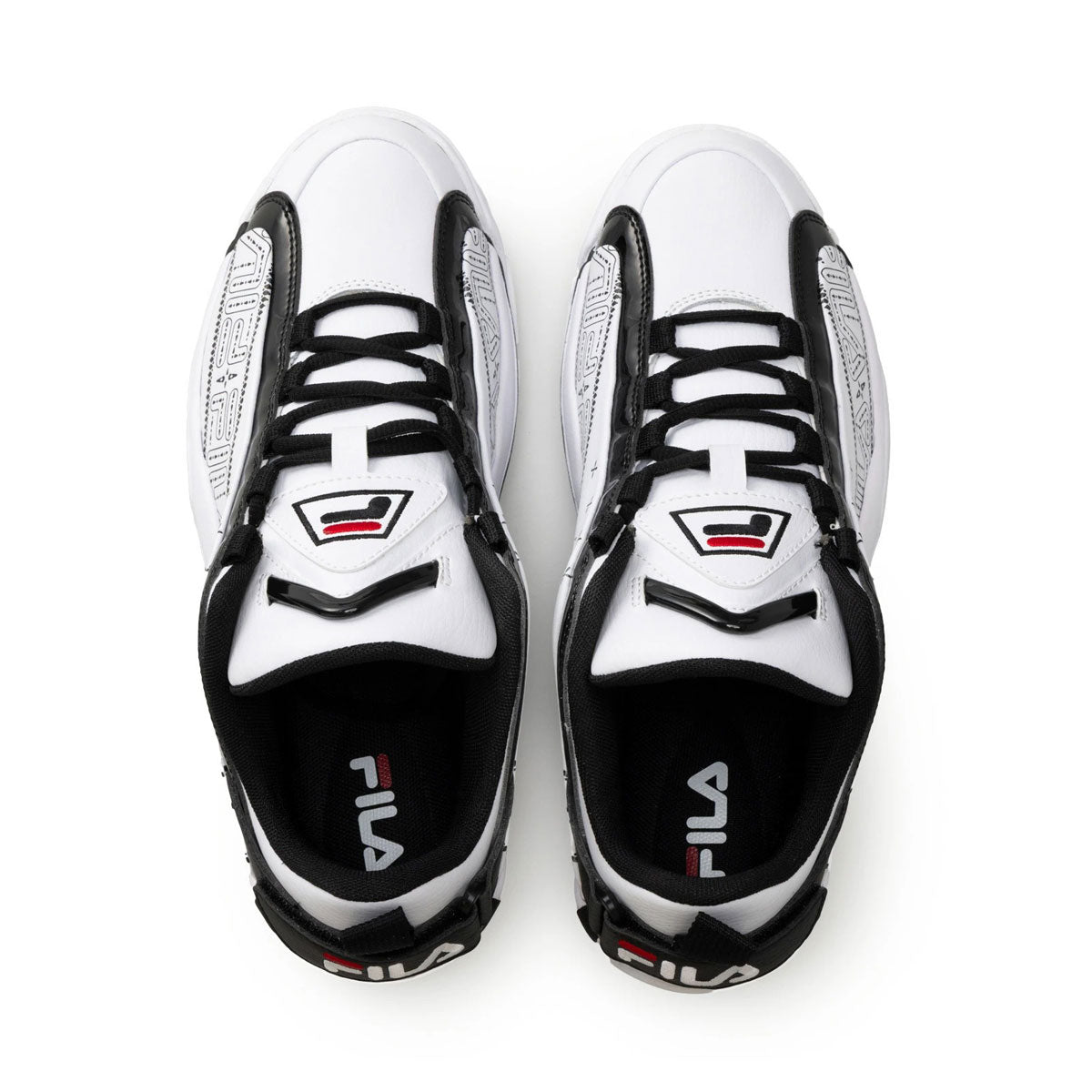 FILA - GRANT HILL 2 LOWPURE PURE WHITE/BLACK/Chinese Red