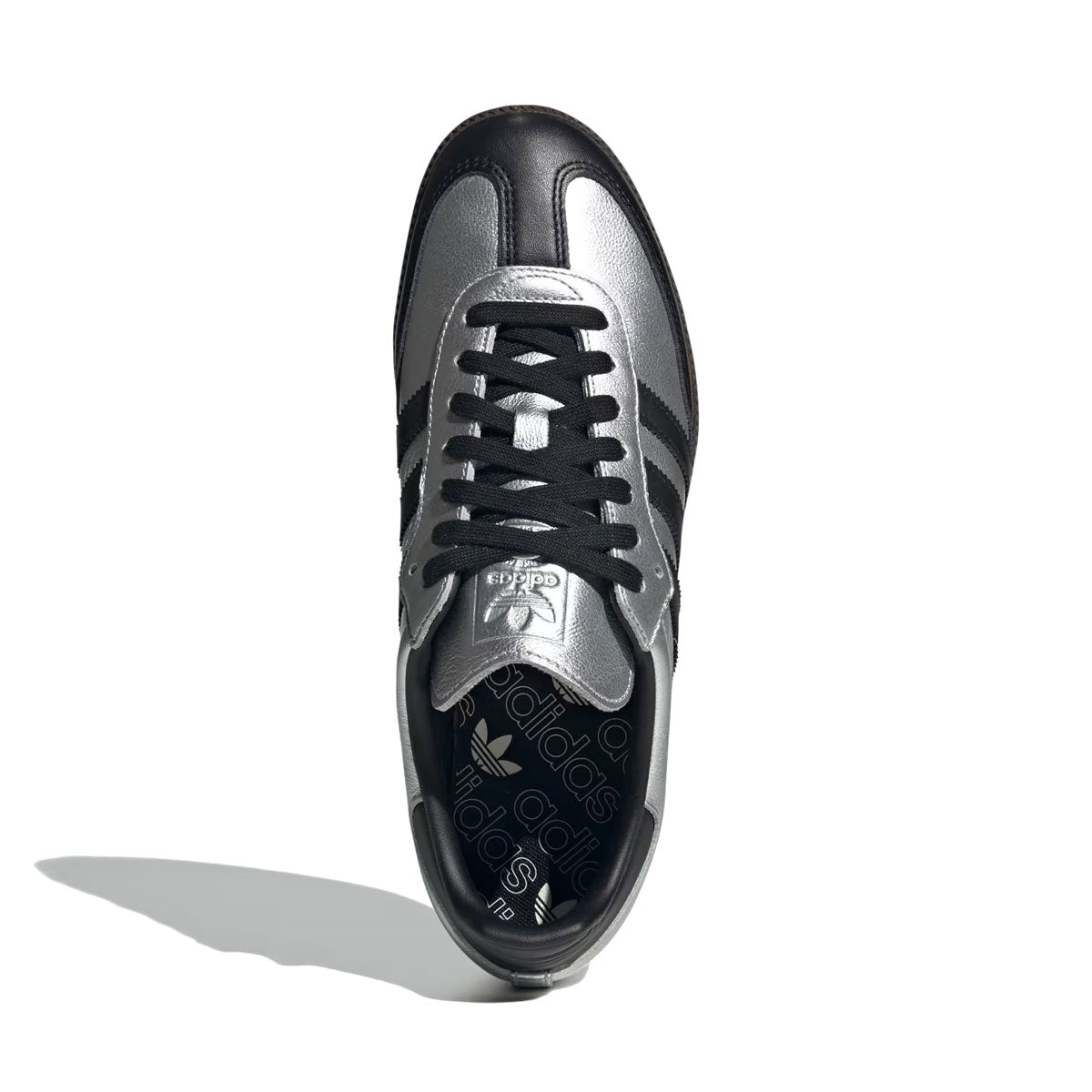 adidas - SAMBA OG Silver Metallic/Core Black/Dark Brown 【KI8464】
