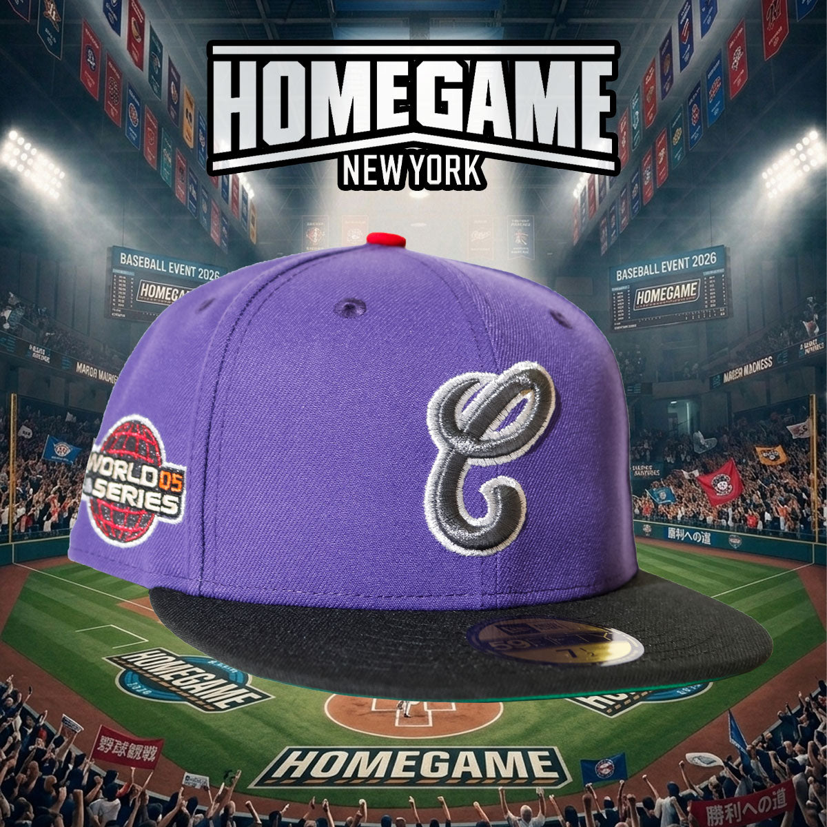 NEW ERA - Chicago White Sox 2005 World Series 59Fifty True Purple/Black
