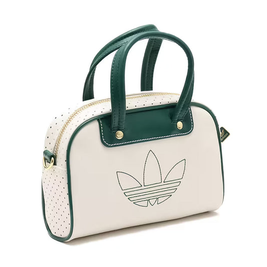 adidas - HERI MINI BOWLING BAG Off White/Collegiate Green 【KPS86】