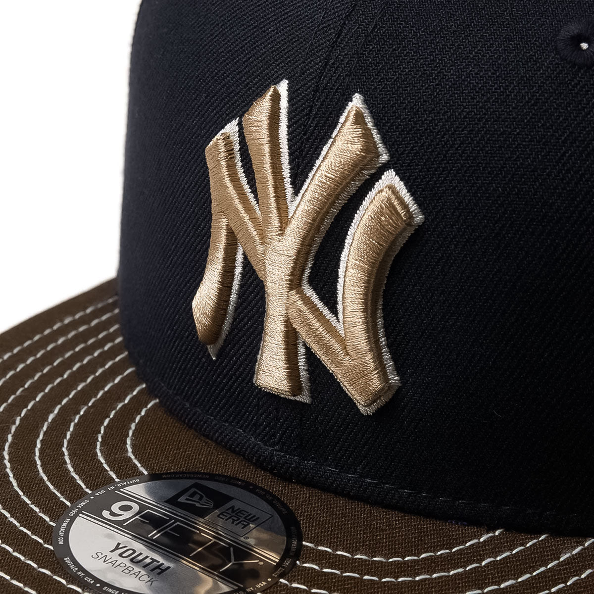 NEW ERA New York Yankees - Youth 9FIFTY 2-Tone NAVY/WALNUT 【14671579】