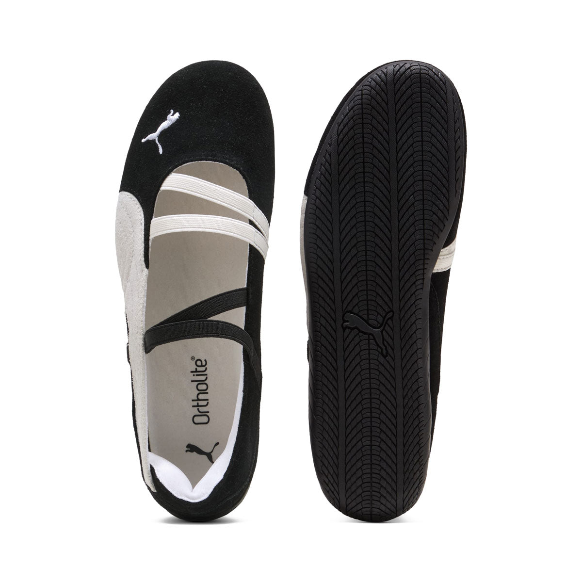 PUMA - WMNS SPEEDCAT BALLET SD PUMA BLACK/PUMA WHITE 【401287-06】