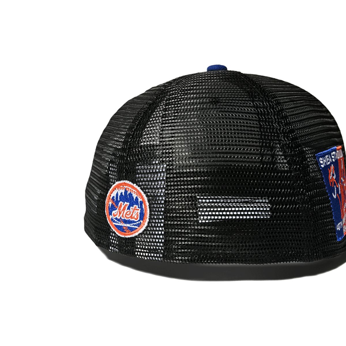 NEW ERA - NEW YORK METS CO 40TH ANV 59FIFTY TRUCKER BLACK/LRYL【70890658】