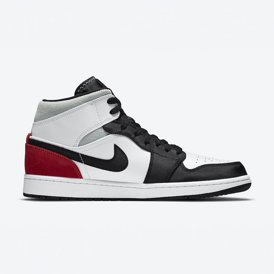 Nike - Air Jordan 1 Mid SE Black/Red/White【852542-100