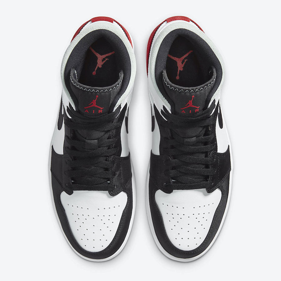 Nike - Air Jordan 1 Mid SE Black/Red/White【852542-100】
