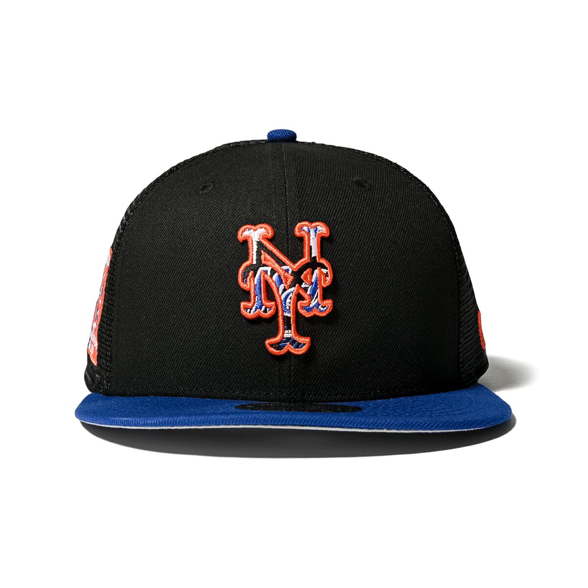 NEW ERA - NEW YORK METS CO 40TH ANV 59FIFTY TRUCKER BLACK/LRYL【70890658】
